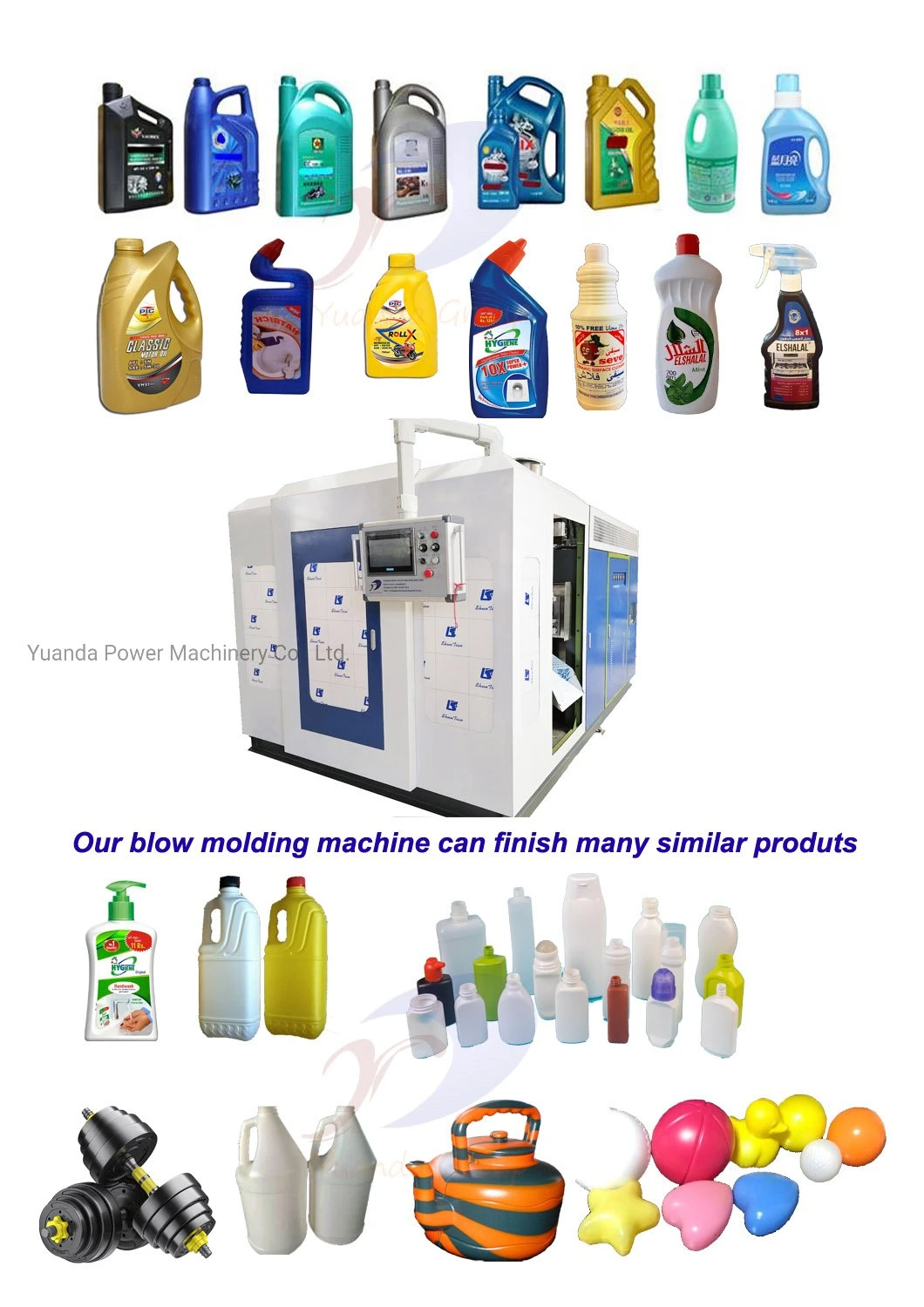 Automatic Pet Stretch Plastic Bottle Blowing Blow Molding Moulding Making Molder Machine Molders Manufacturers for Sale China